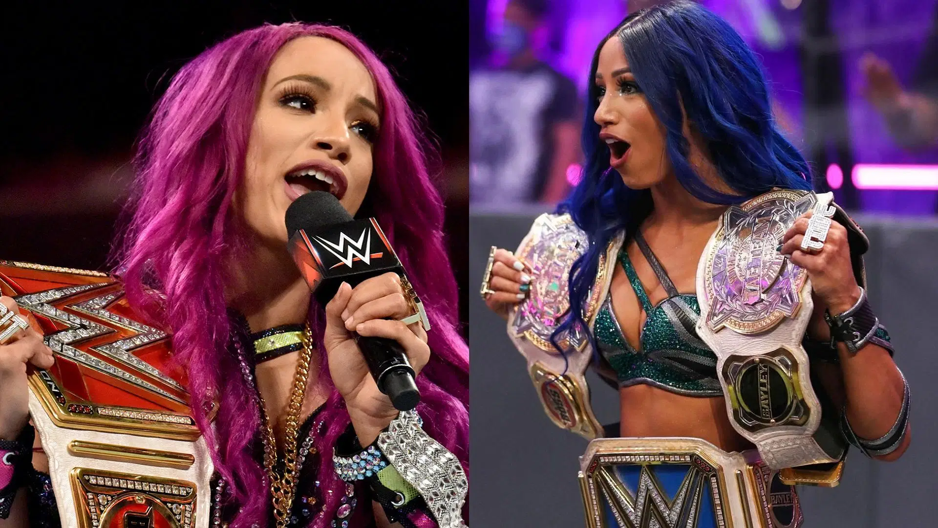 Sasha Banks is a former RAW and SmackDown Women&#039;s Champion