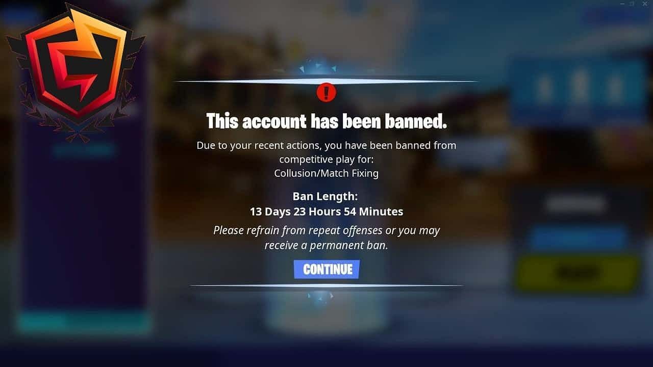 Abusing Fortnite glitches on live servers is a serious offense and could easily lead to a ban. [Image via Epic Games]