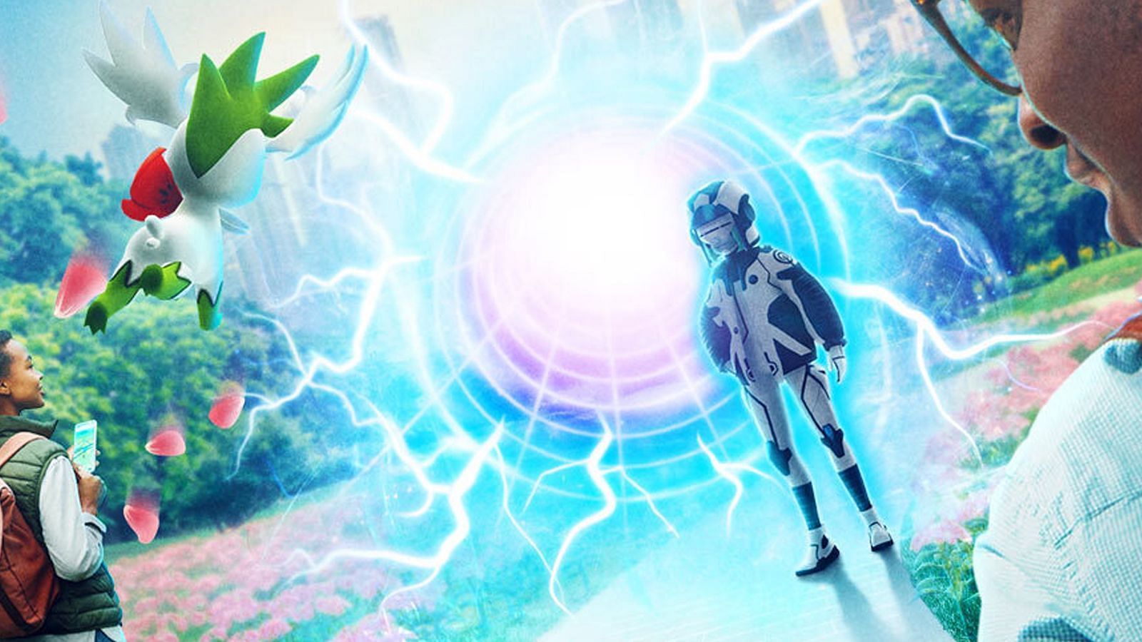 An Ultra Wormhole as it appears in official Pokemon GO artwork (Image via Niantic)