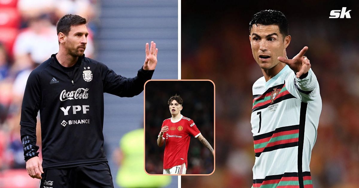 El joven del Manchester United, Alejandro Garnacho, enciende el debate ‘CABRA’ entre Lionel Messi y Cristiano Ronaldo con un deseo de cumpleaños para la superestrella argentina.