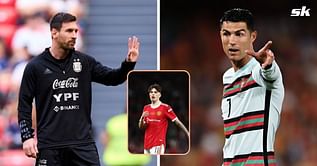 Manchester United youngster Alejandro Garnacho reignites Lionel Messi vs Cristiano Ronaldo ‘GOAT’ debate with birthday wish for Argentina superstar