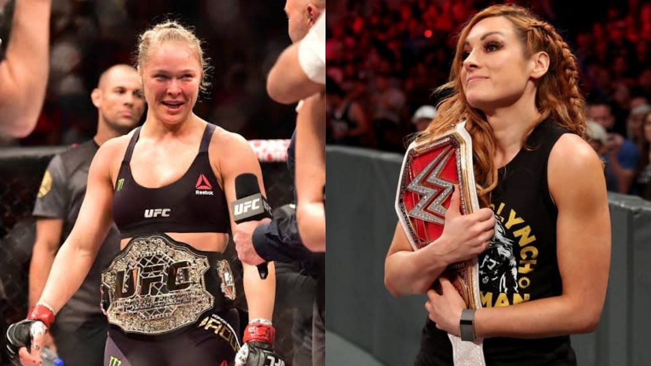 Ronda Rousey has a long history with Becky Lynch