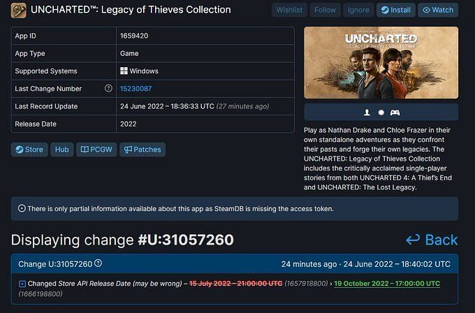 Se dice que la colección Legacy of Thieves para PC llegará en otoño de 2022