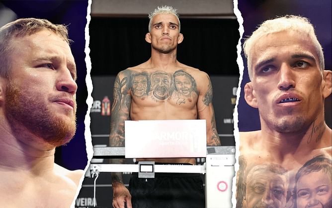 "They robbed me" - Charles Oliveira believes Arizona State Commission wanted Justin Gaethje to win at UFC 274
