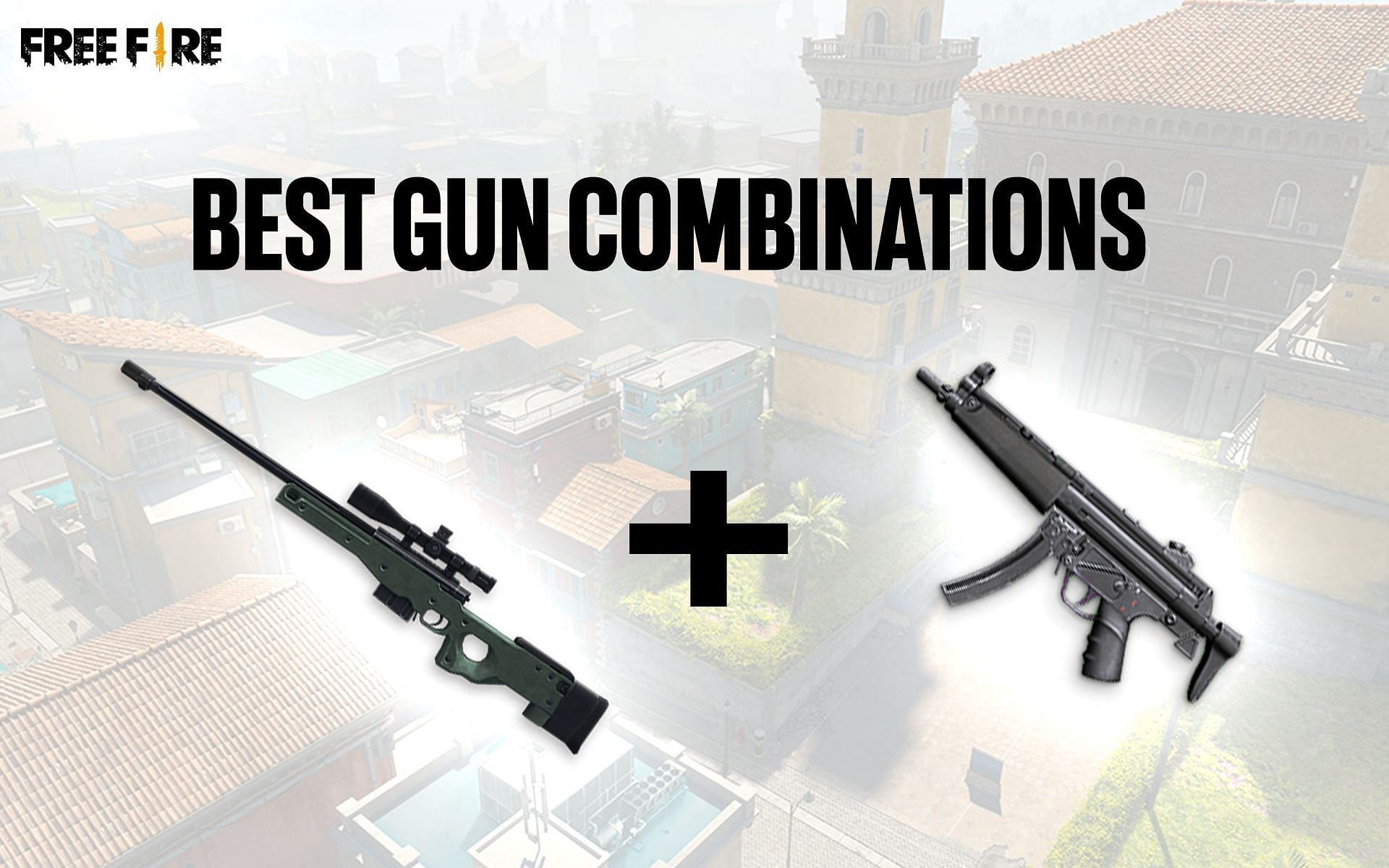 Best gun combination in Free Fire (Image via Sportskeeda)
