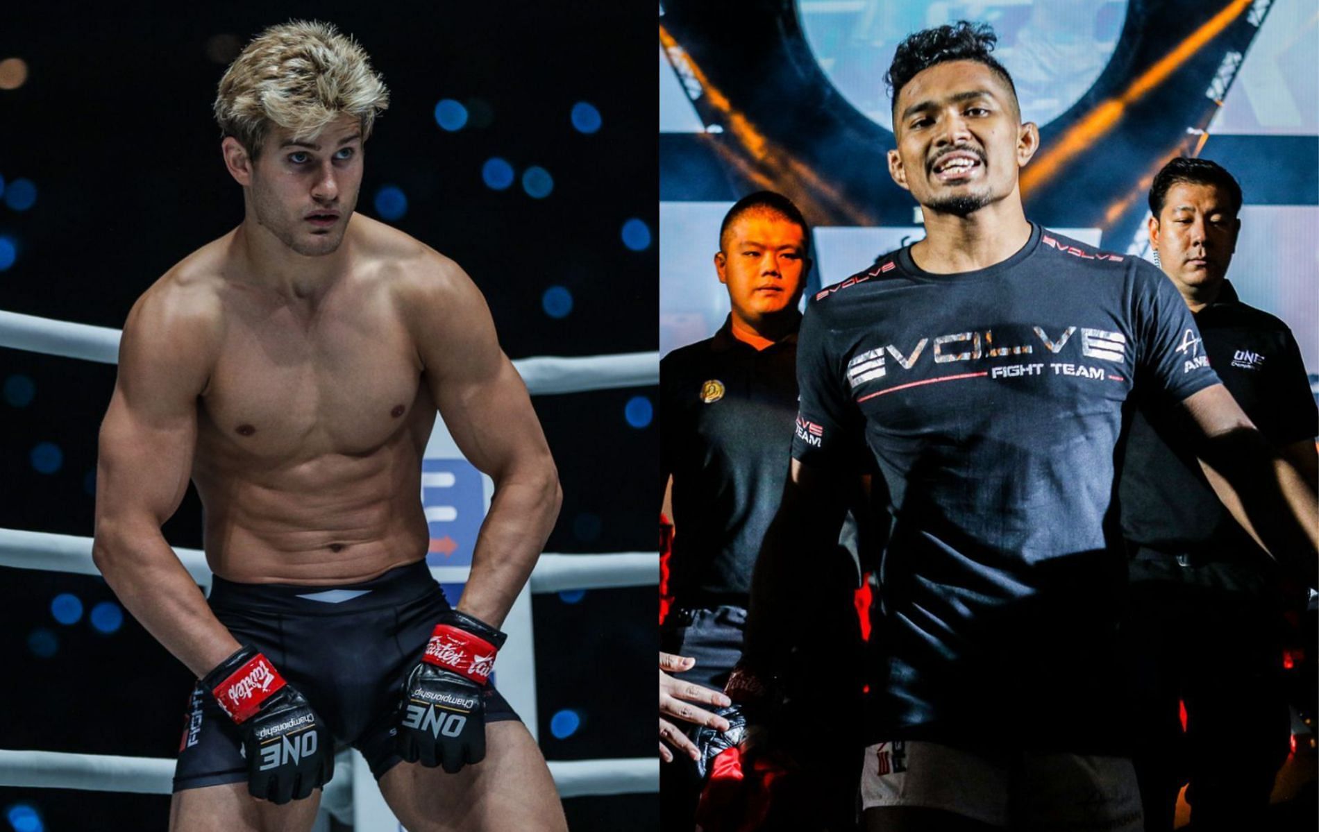 Sage Northcutt (left) and Amir Khan (right) [Photo Credit: ONE Championship]