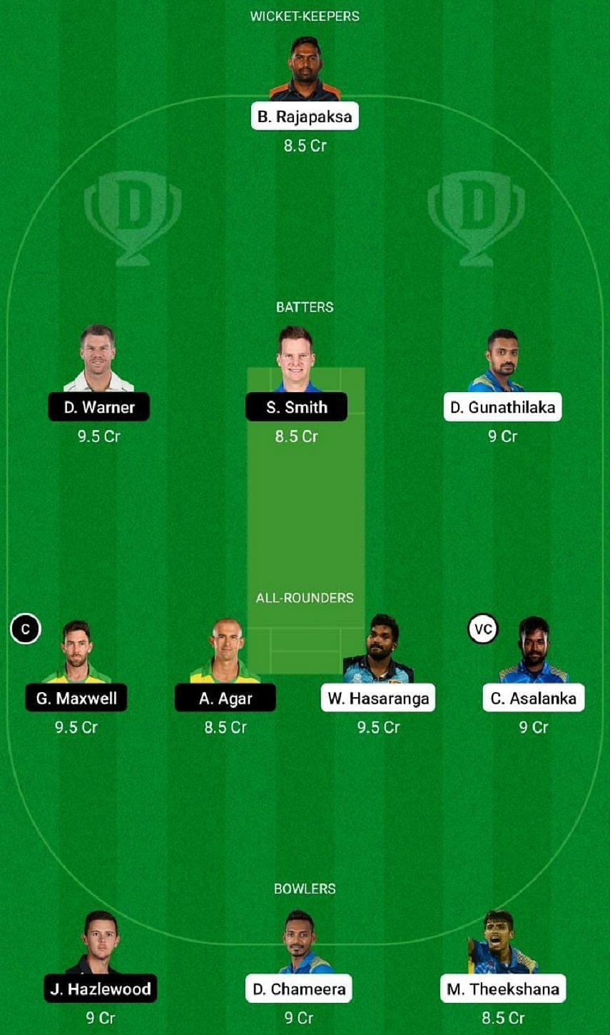 SL vs AUS Dream11 Fantasy Tip #2 - 3rd ODI.