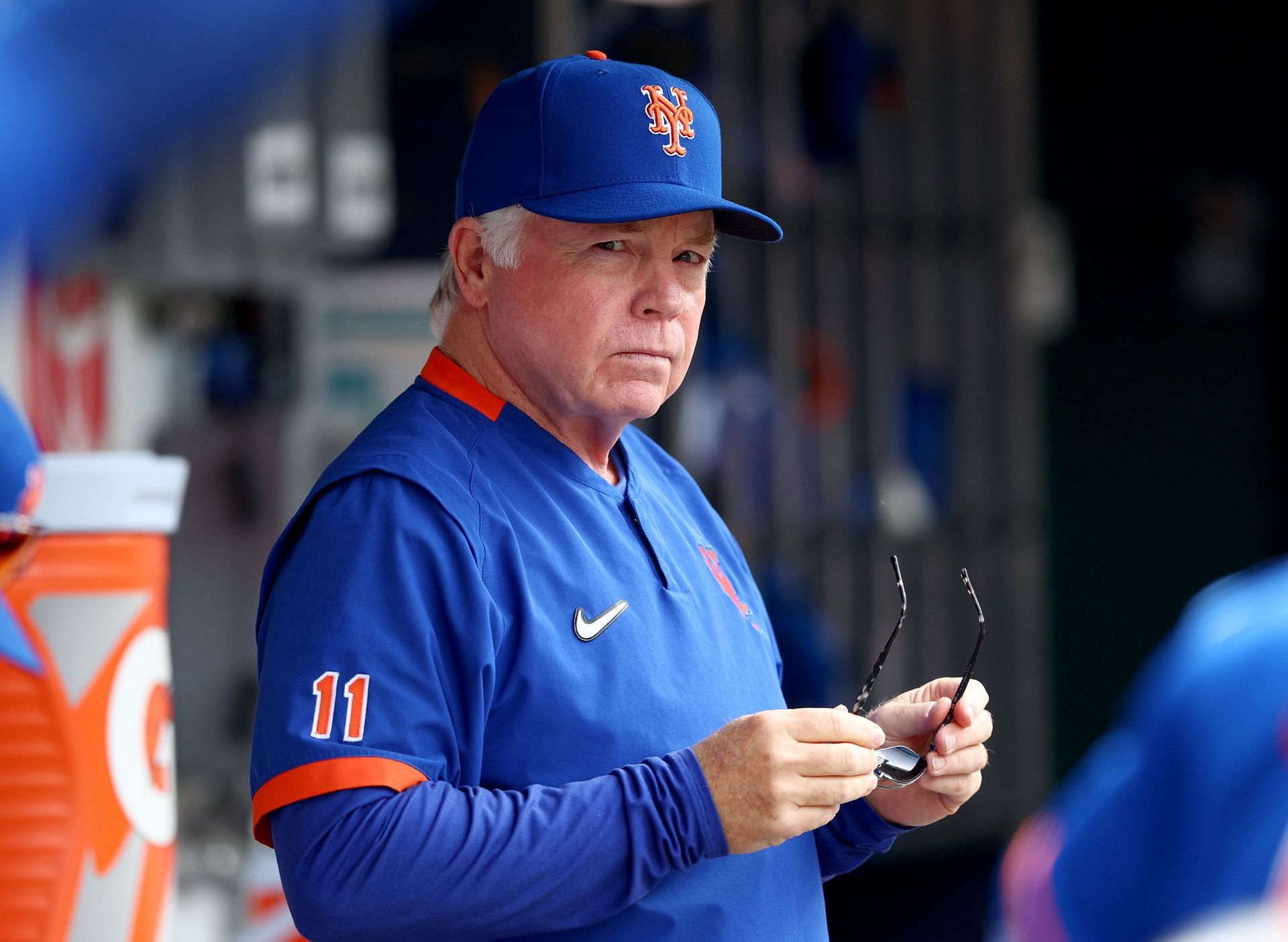 New York Mets skipper Buck Showalter praised outfielder Brandon Nimmo&#039;s work ethic in a press conference