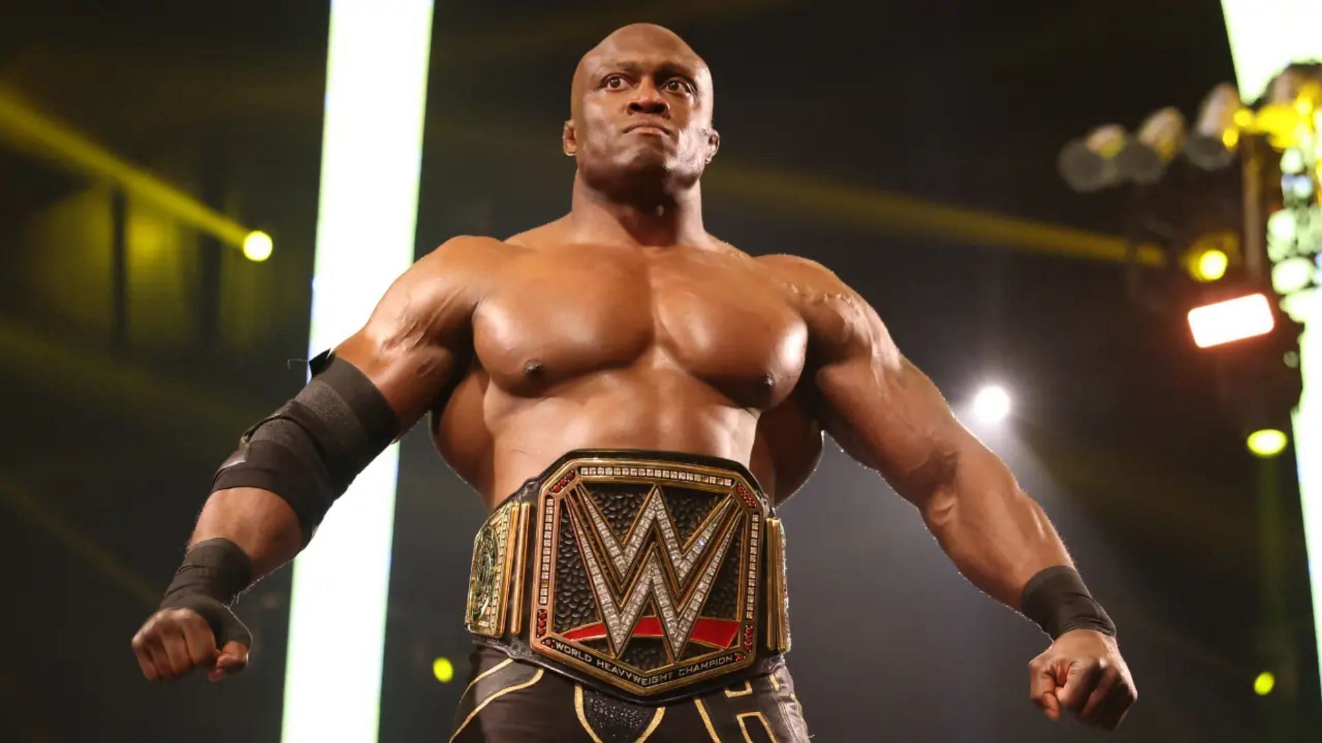 Bobby Lashley and Lio Rush teamed together in 2018.