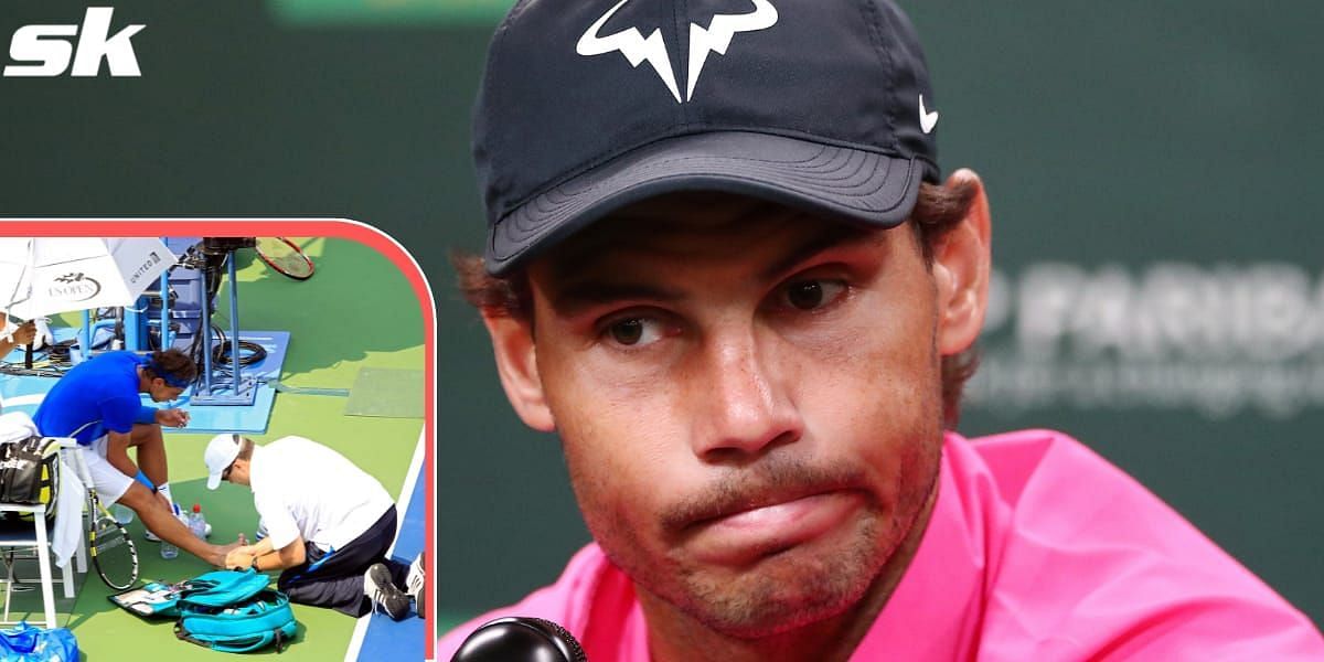 Rafael Nadal lamented his foot condition after booking his place in the 2022 French Open final.