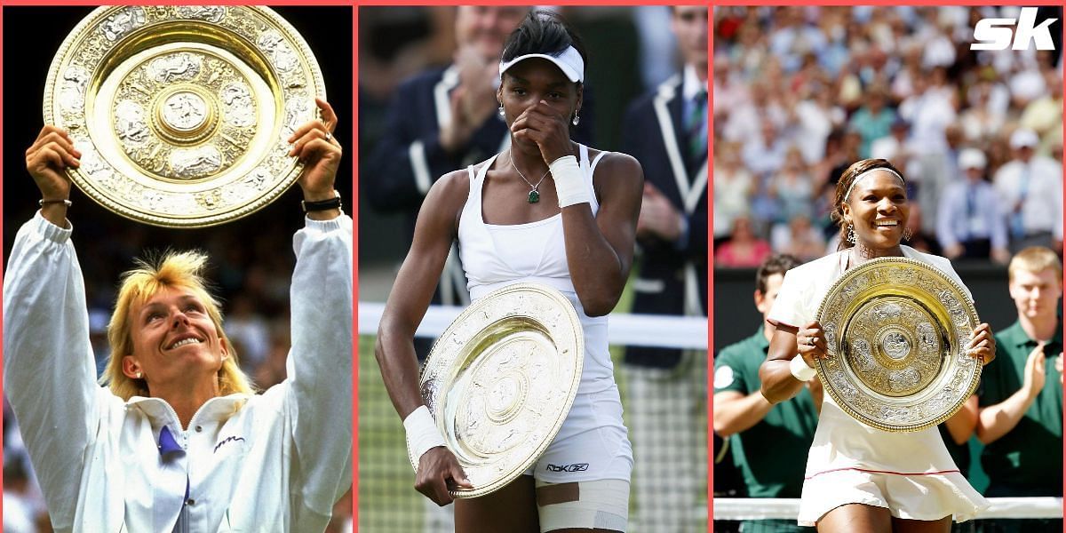 Martina Navratilova, Venus Williams and Serena Williams have all won Wimbledon without dropping a single set