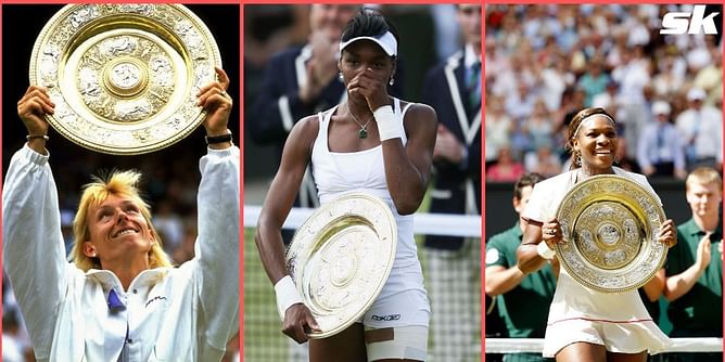 7 women who won Wimbledon without dropping a set in the Open Era ft. Martina Navratilova, Serena Williams and Venus Williams
