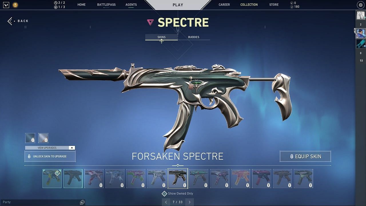 Full list of Spectre skins in Valorant as of Episode 4 Act 3