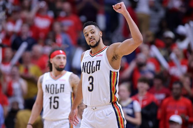“They want to project the identity of the league, the history of the league… I think we have to stop assuming that this is for the players” - CJ McCollum says a lot of players want to play 82 games in a season, says there’s no plan