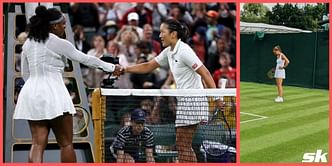 "I'm very sad, disappointed and very angry, I didn't deserve that" - Tamara Korpastsch hits out at partner Harmony Tan for withdrawing from doubles event at Wimbledon after 1R battle against Serena Williams