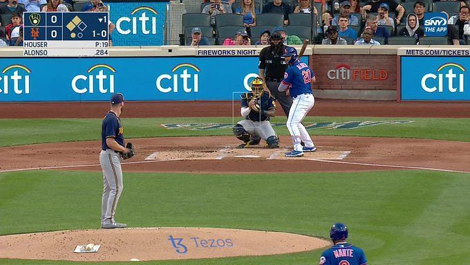 Watch: New York Mets outfielder makes electrifying diving catch to rob  Brewers of extra base hit