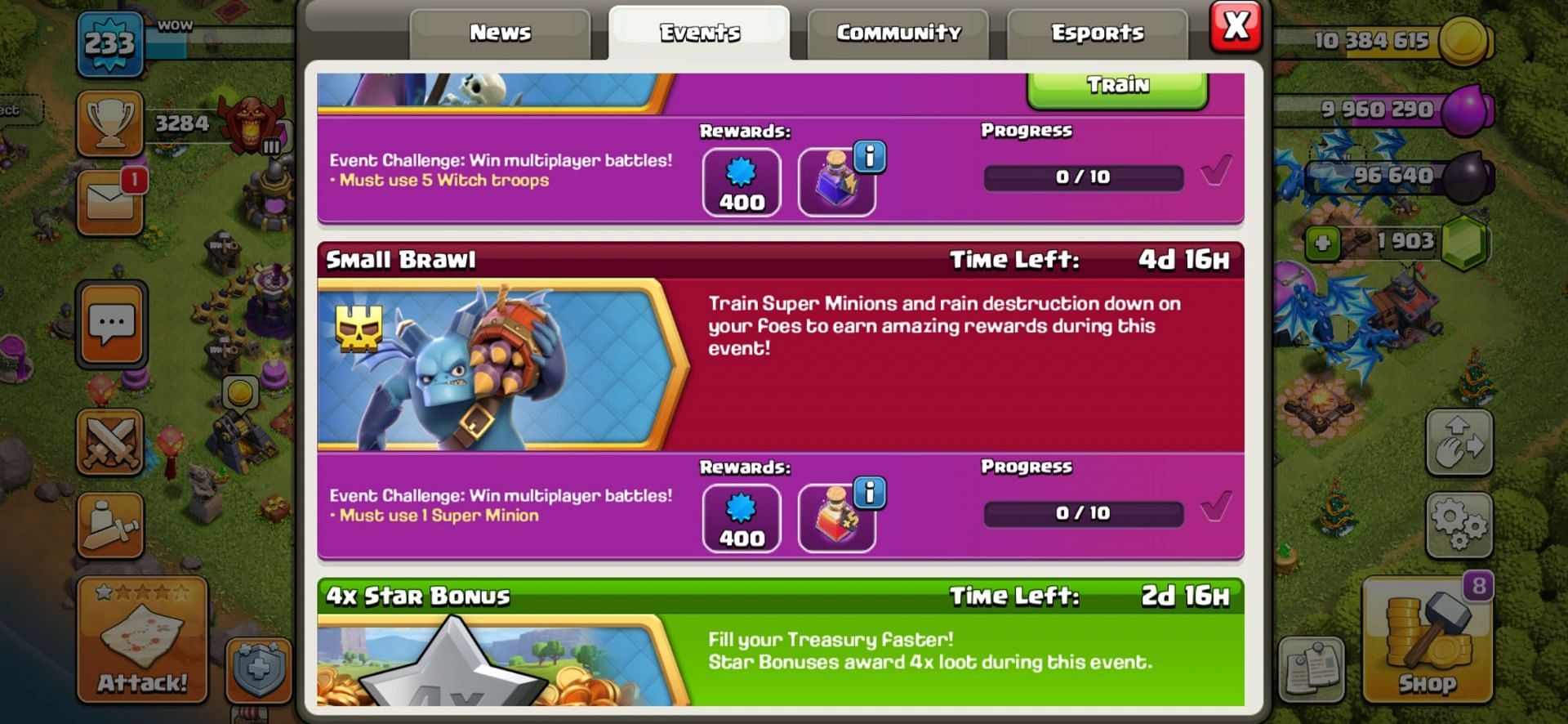 Small Brawl Challenge in Clash of Clans (Image via Sportskeeda)