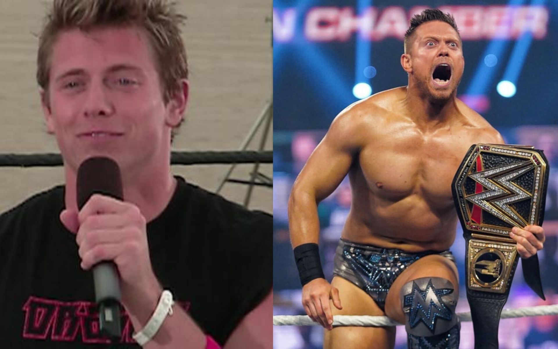 Before and after, former Tough Enough contestant The Miz