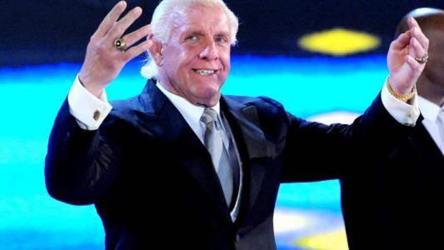 Although part of the TNA roster, Ric Flair was allowed to accept an induction into the Hall of Fame as part of the Four Horsemen