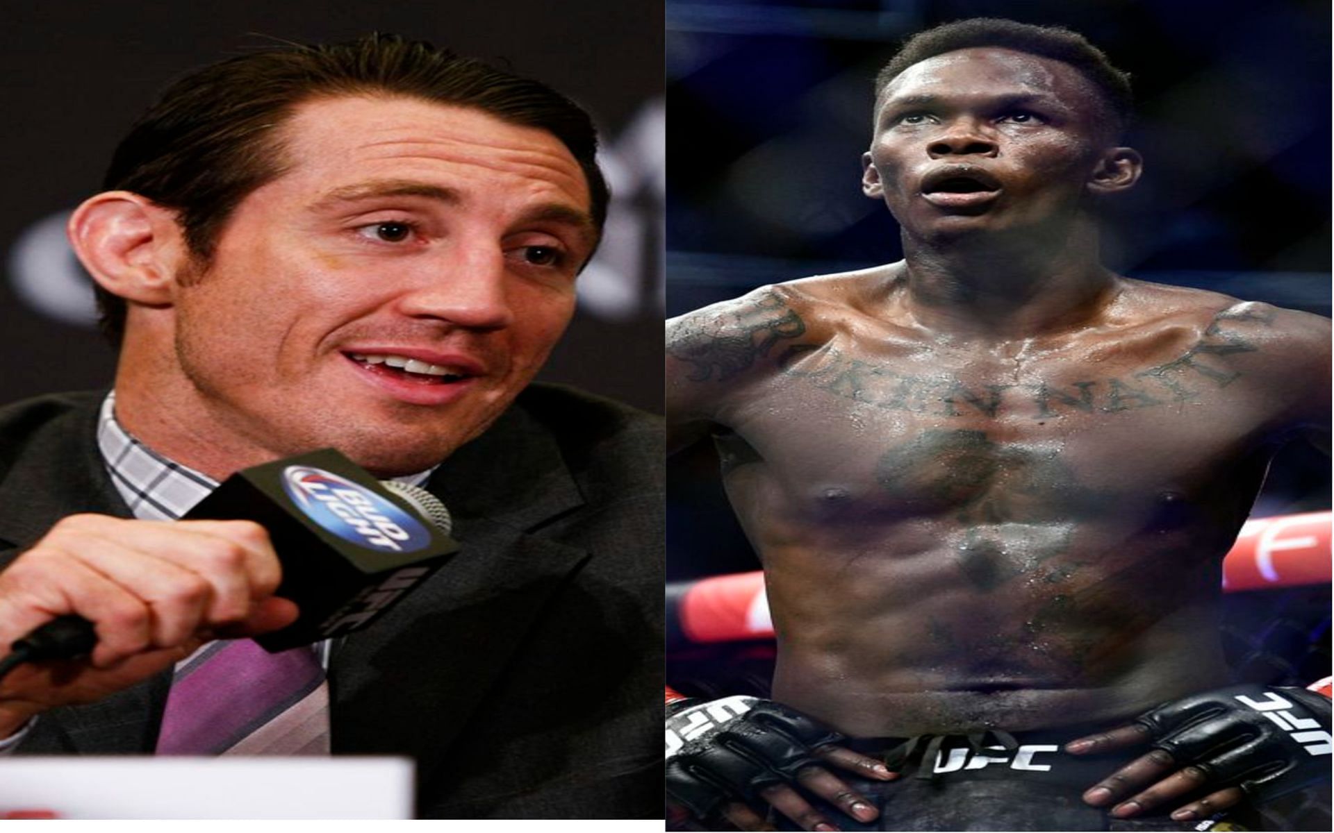 Tim Kennedy (left) and Israel Adesanya (right), [via Esther Lin / Getty Images]
