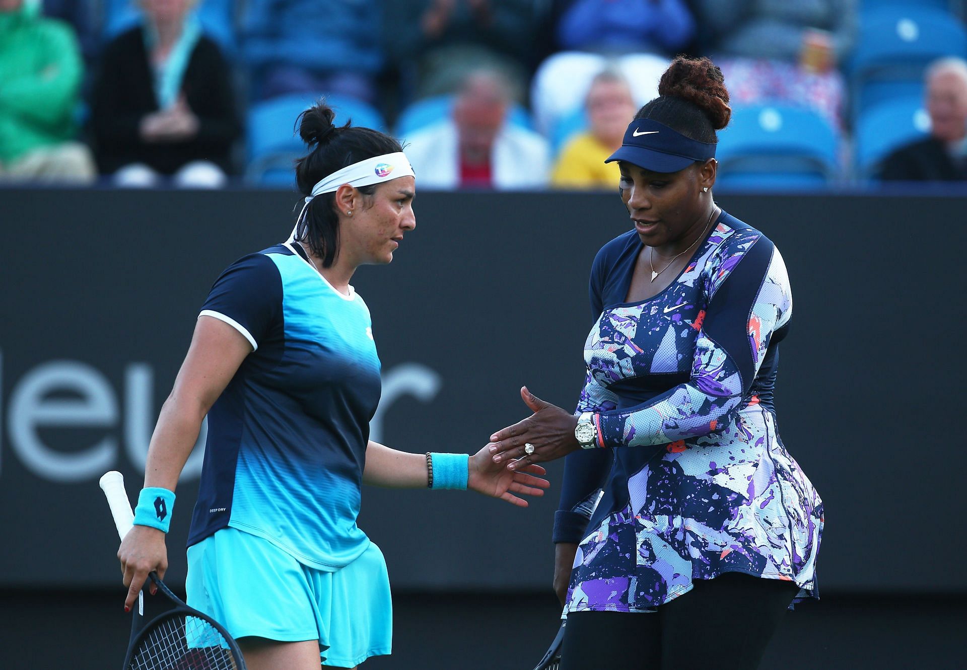 Ons Jabeur and Serena Williams had reached semifinals in Eastbourne