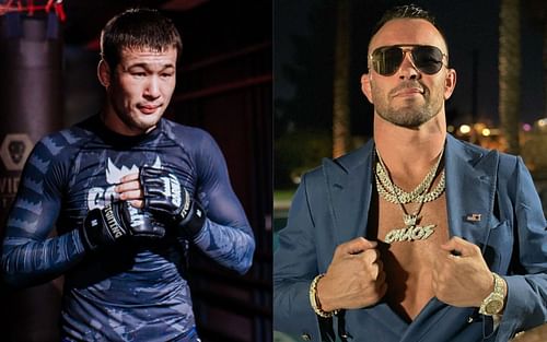 Shavkat Rakhmonov (left), Colby Covington (right) [Images courtesy: @ShavkatRakhmonov94 and @colbycovmma via Instagram]