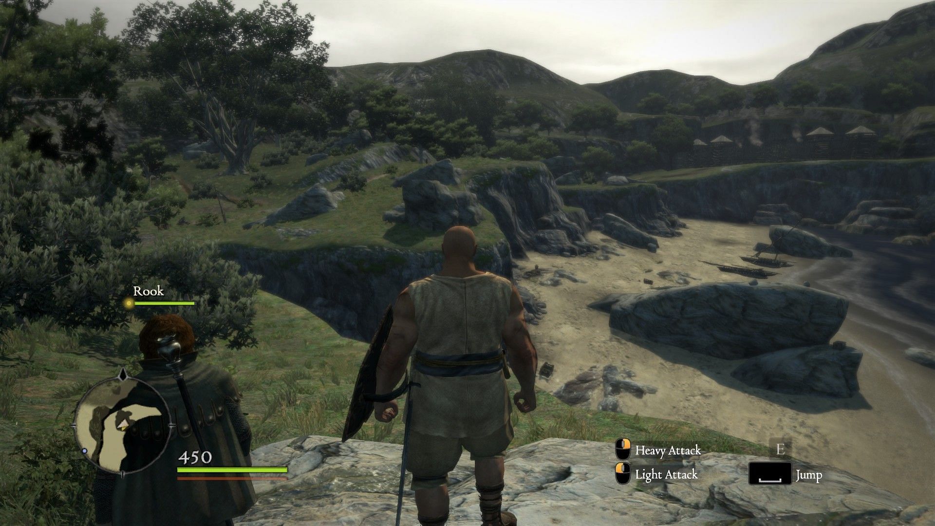 It&#039;s mostly empty wilderness with static enemy spawns and occassional loot (Screenshot from Dragon&#039;s Dogma)