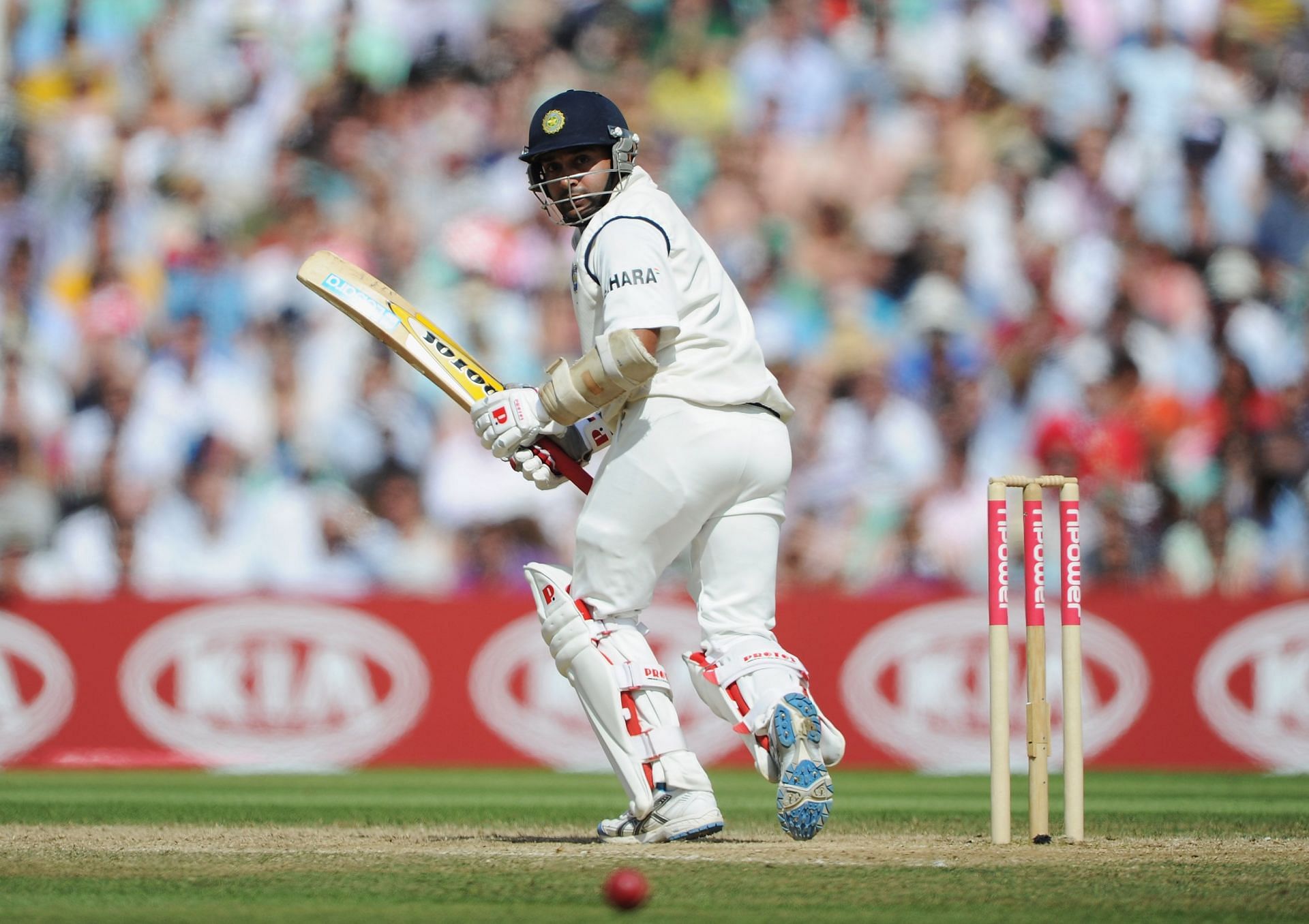 Amit Mishra scored 84 runs in a Test match at Kennington Oval back in 2011 (Image Courtesy: Getty Images)