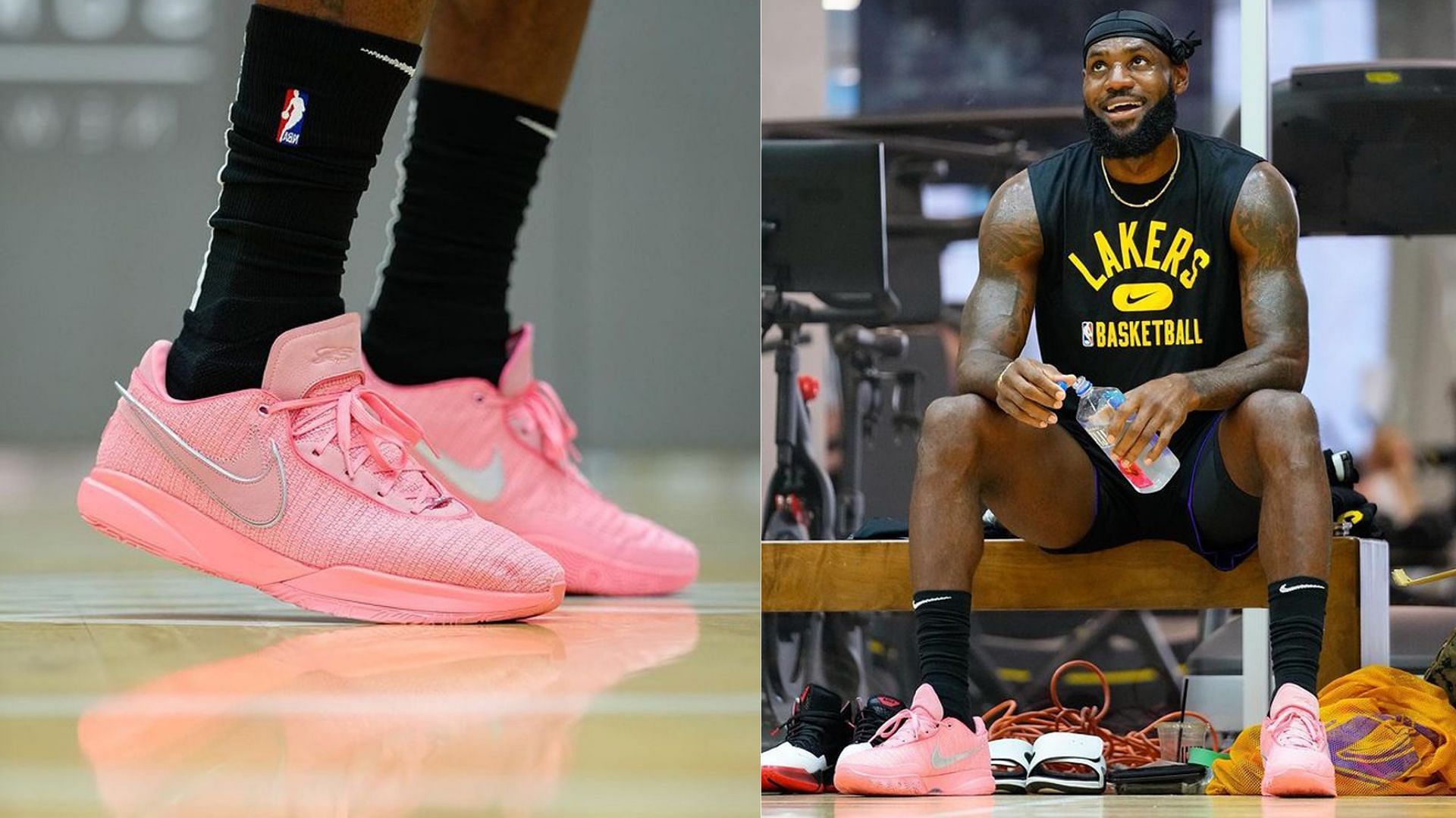 LeBron James recently teased his upcoming Nike LeBron 20 shoes (Image via Moving Pictures)