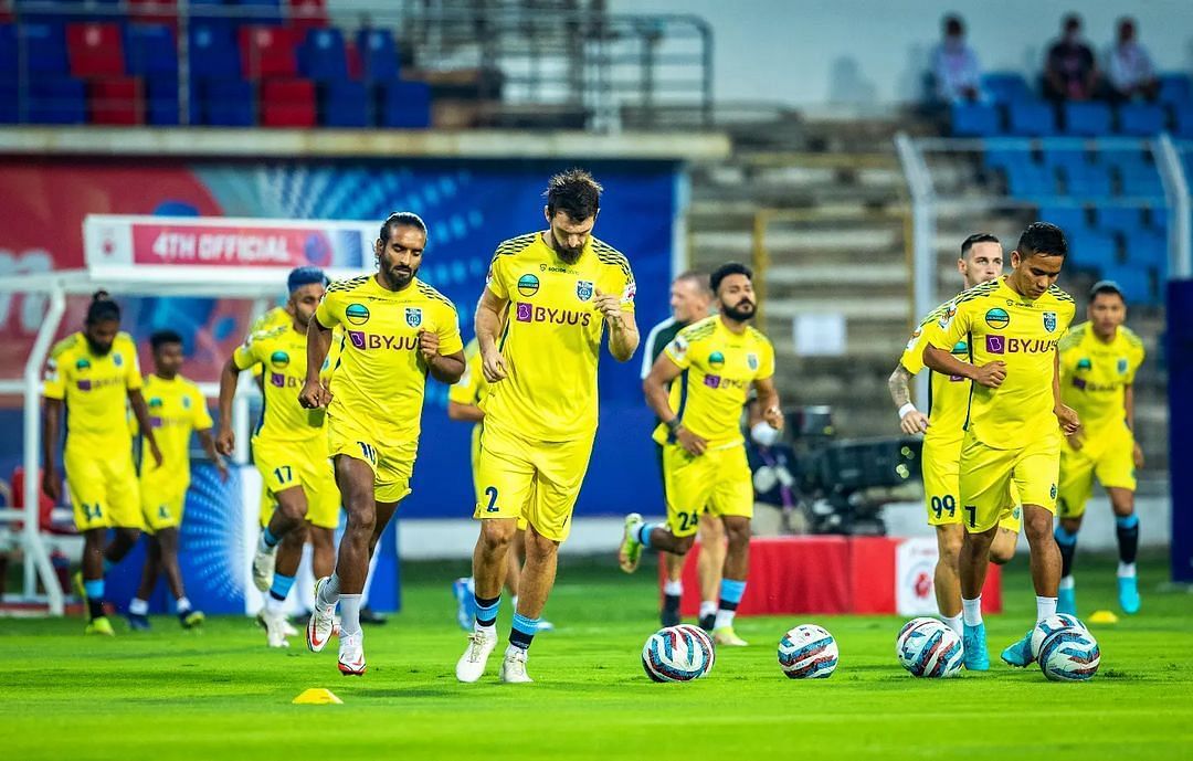 Kerala Blasters FC will look to repeat their performances from ISL 2021-22 and cap it off with silverware (Image Courtesy: Kerala Blasters FC Instagram)
