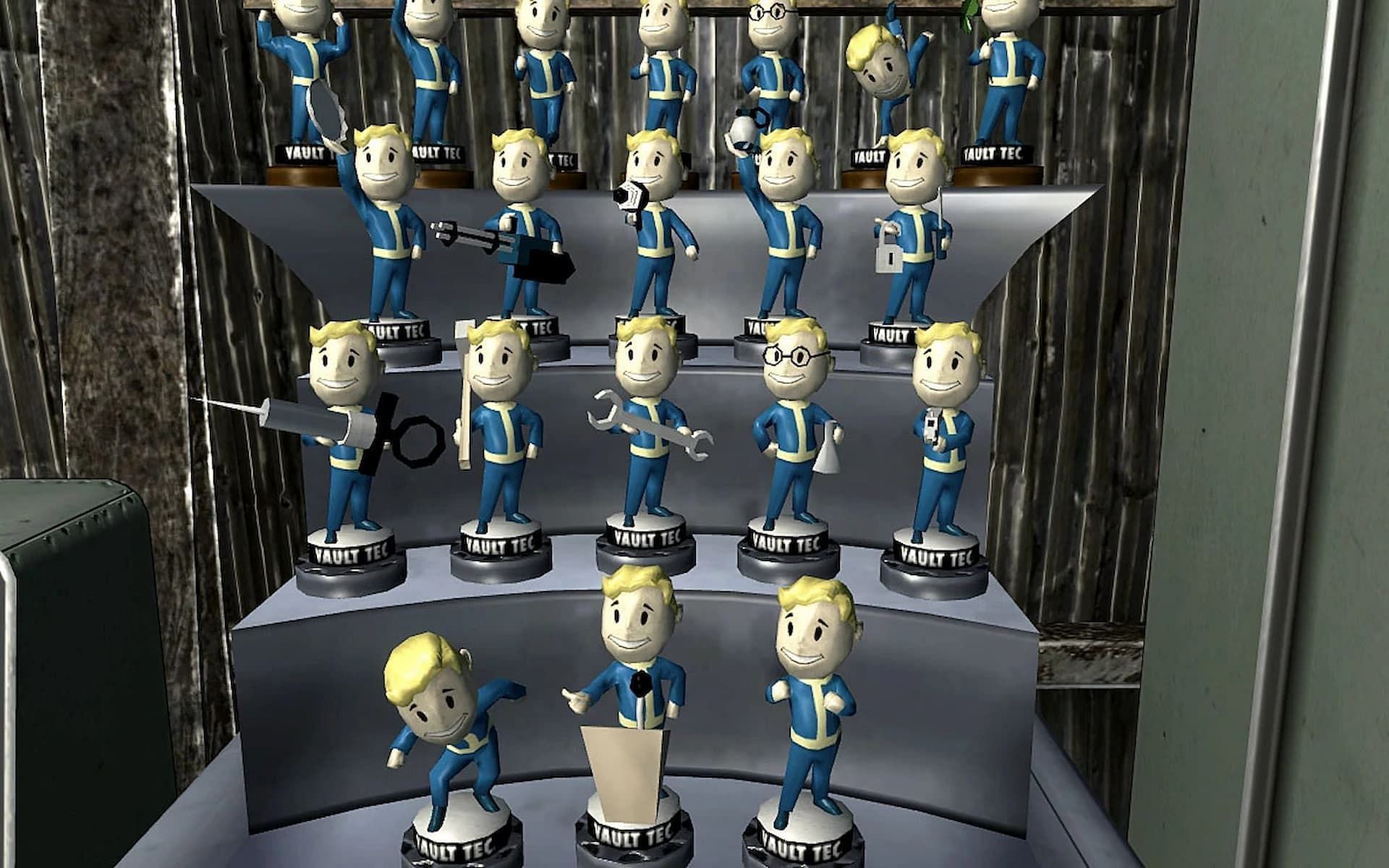 Fallout 76 has plenty of Bobbleheads for players to find (Image via Bethesda)
