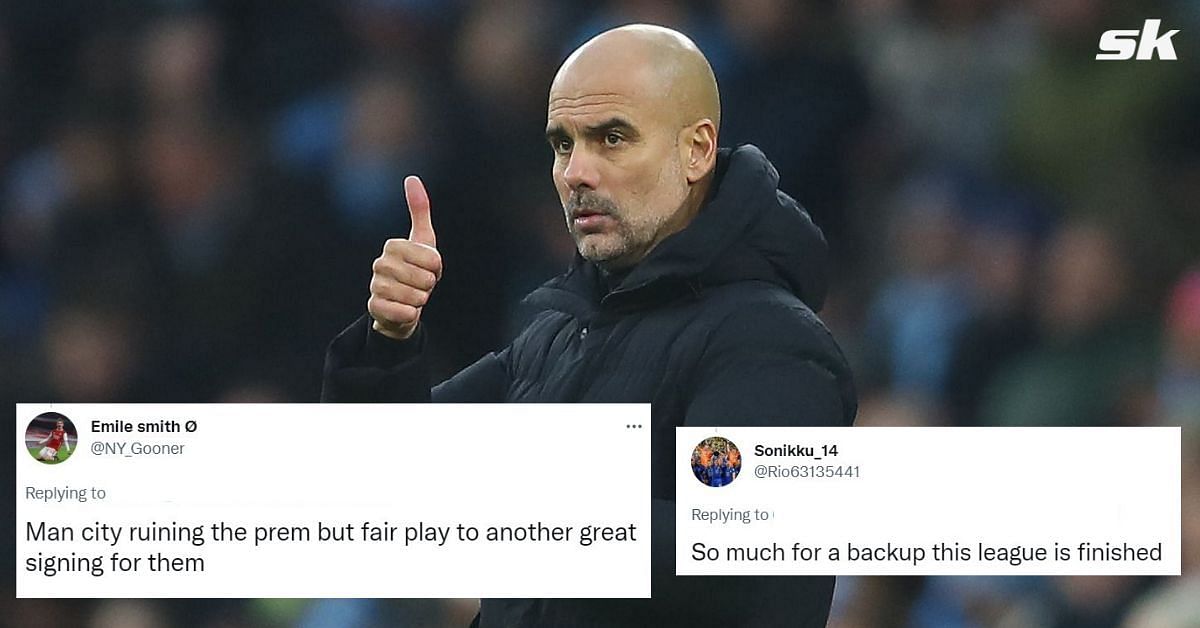 Fans react to the latest transfer update regarding Manchester City.