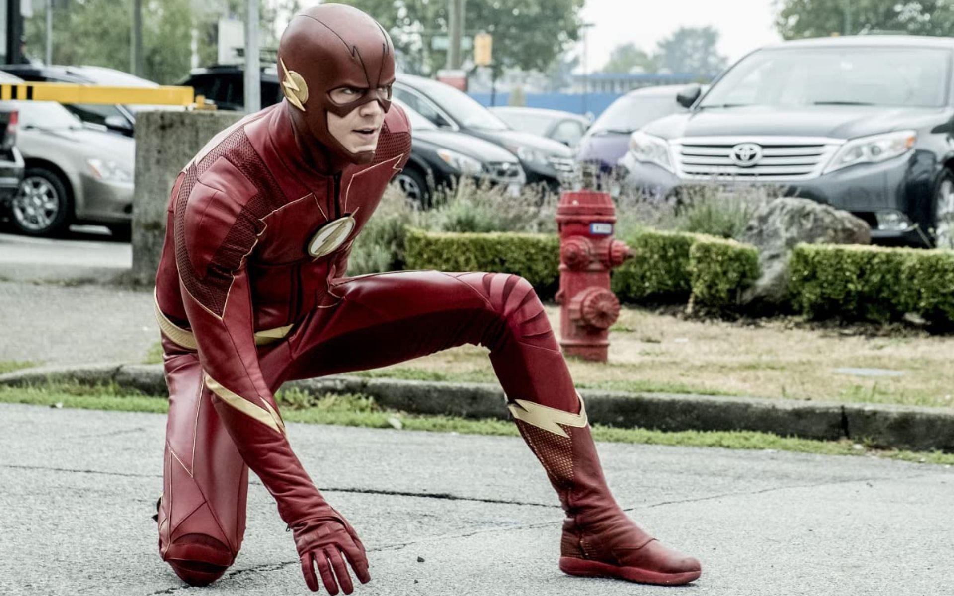 Grant Gustin in The Flash (Image via IMDb)