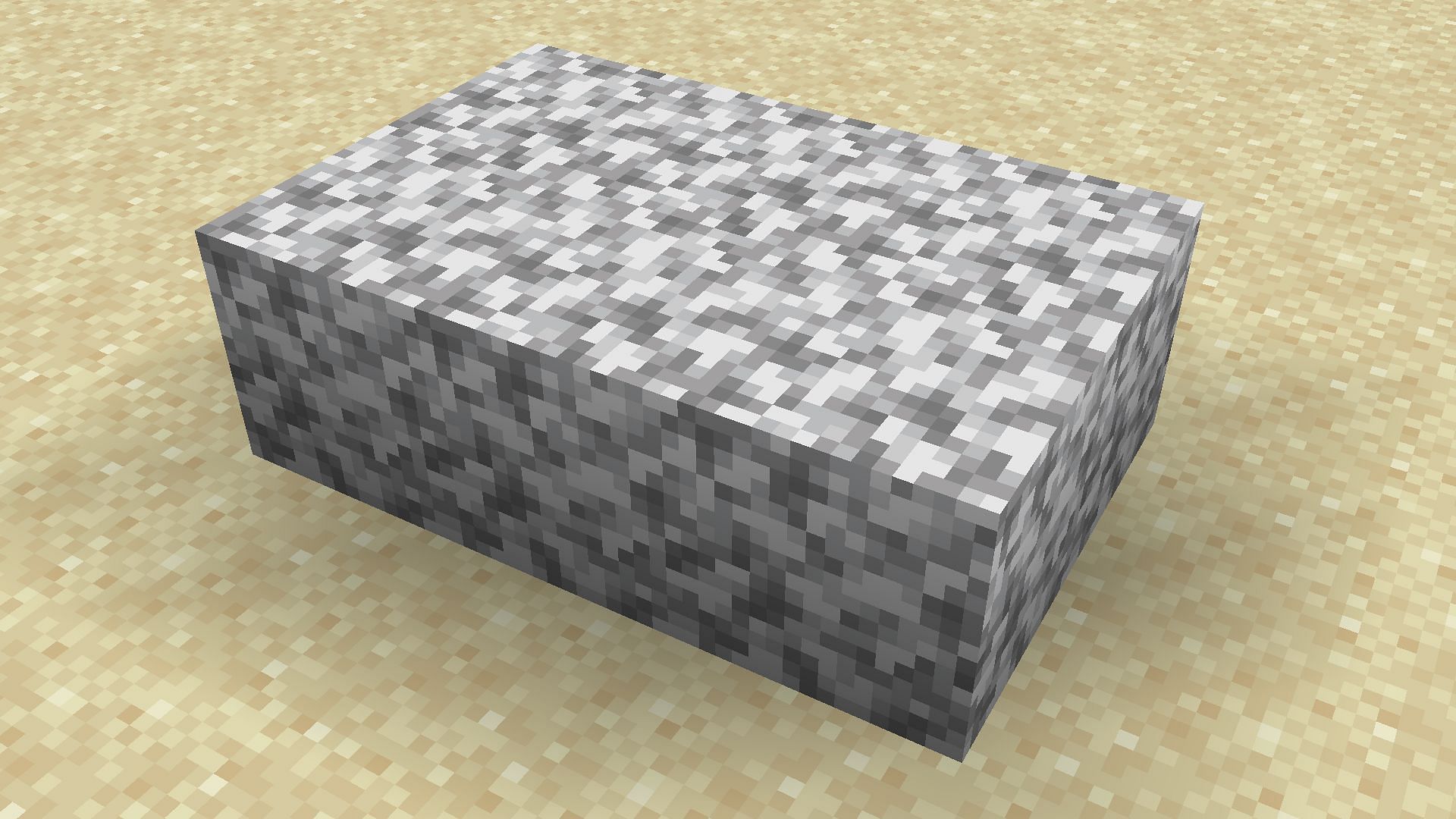 Diorite blocks in Minecraft (Image via Minecraft)
