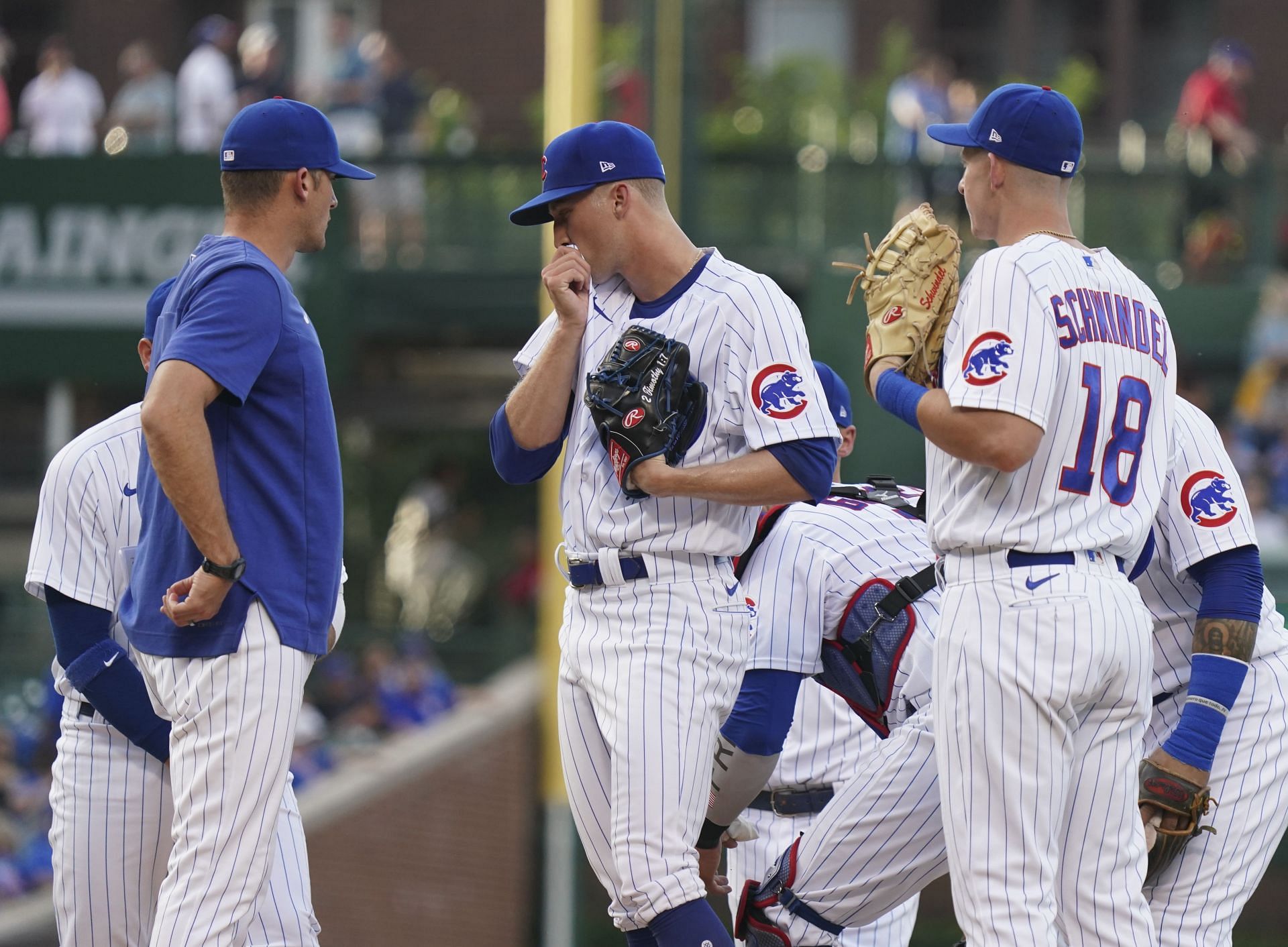 The Cubs need to make adjustments to win a game.