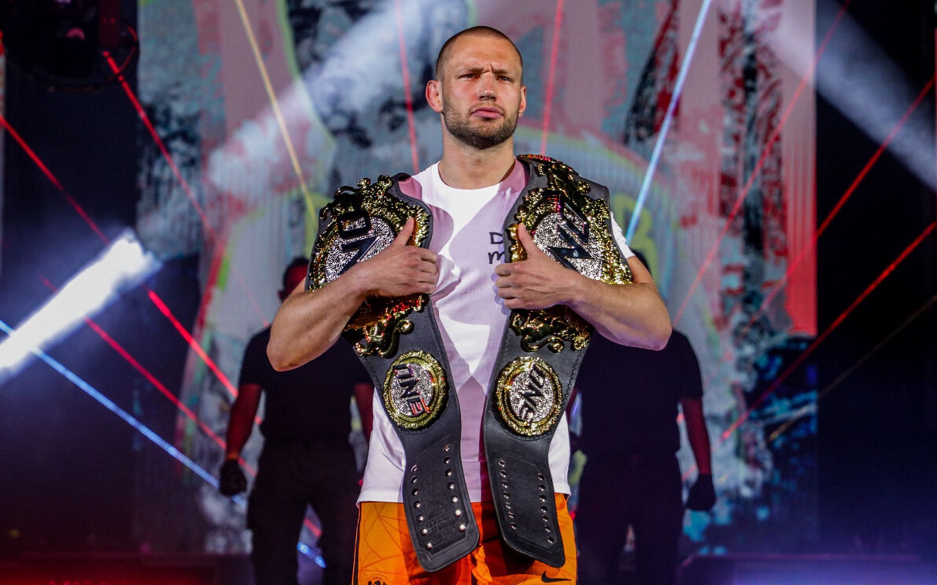 Reinier de Ridder will put one of his two belts on the line at ONE 159. | [Photo: ONE Championship]