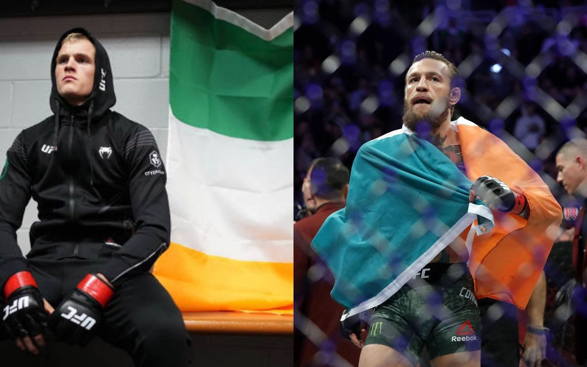 Ian Garry (Left) and Conor McGregor (Right) (Images courtesy of @iangarry Instagram and Getty)