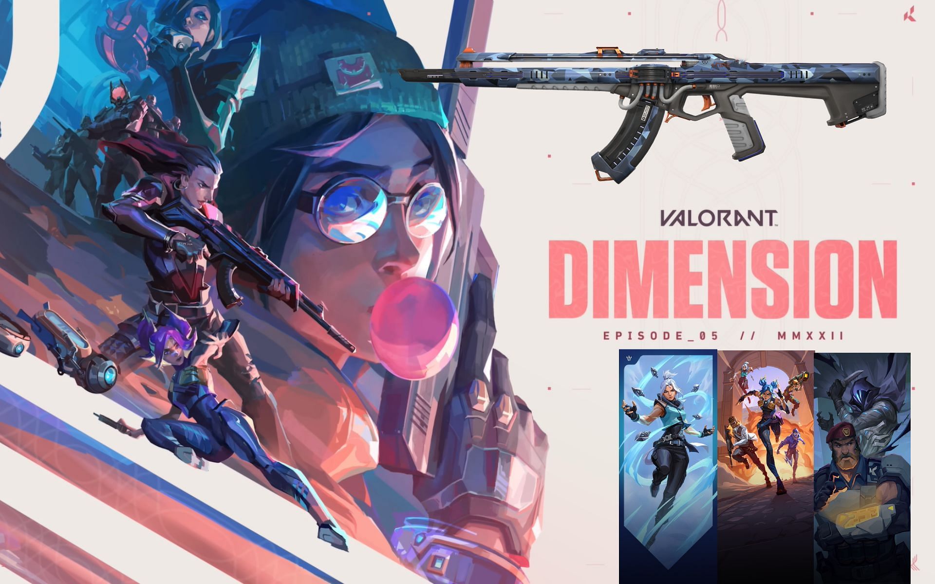 All weekly missions in Valorant Episode 5 Act 1: Dimension (Image via Sportskeeda)
