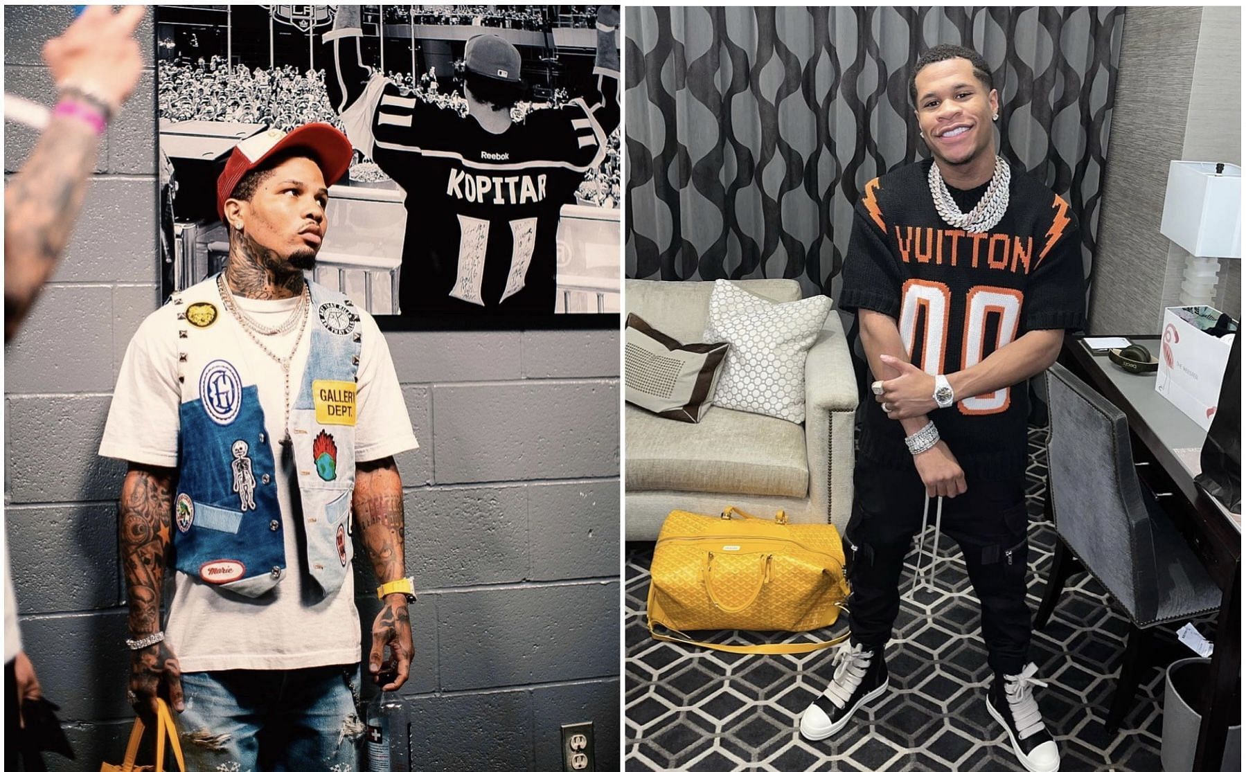 Gervonta Davis (left), Devin Haney (right) [Images via @gervontaa, @realdevinhaney on Instagram]