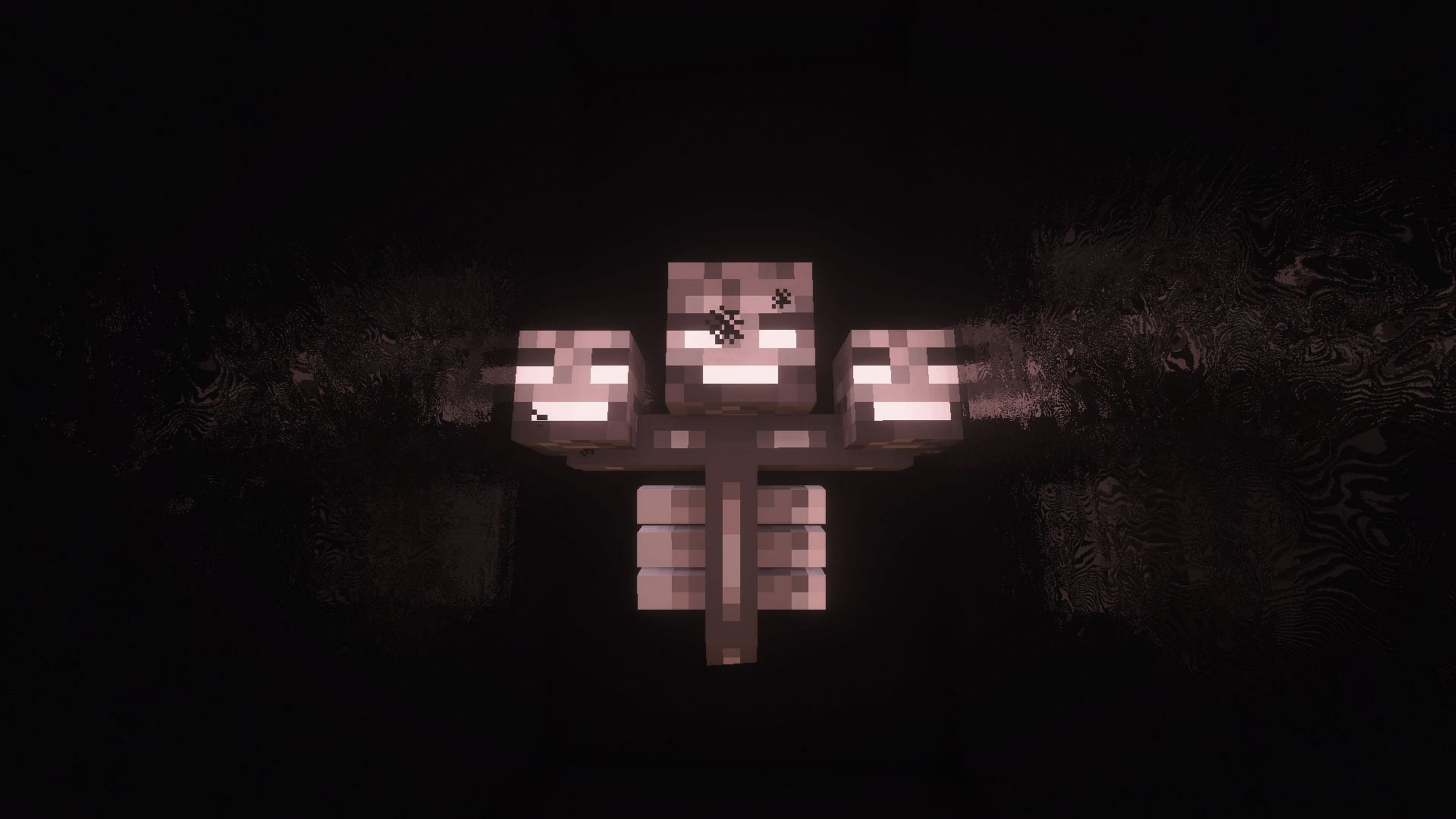 The Wither is one of the most destructive bosses in Minecraft (Image via Minecraft)