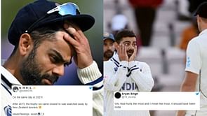 "That's the last time I've cried for Indian cricket team" - Fans recall heartbreaking loss in WTC final on this day a year ago