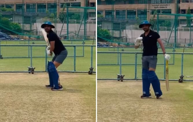 [Watch] "Back to work" - Deepak Chahar resumes resumes training after a long injury-forced break