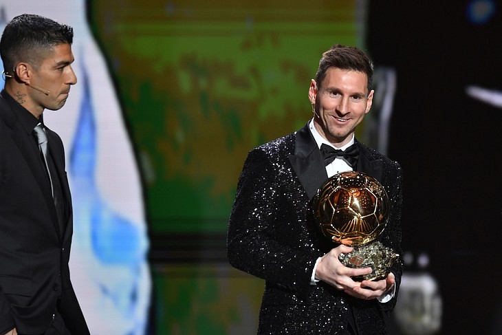 Церемония вручения Ballon D'Or в театре Дю Шатле в Париже