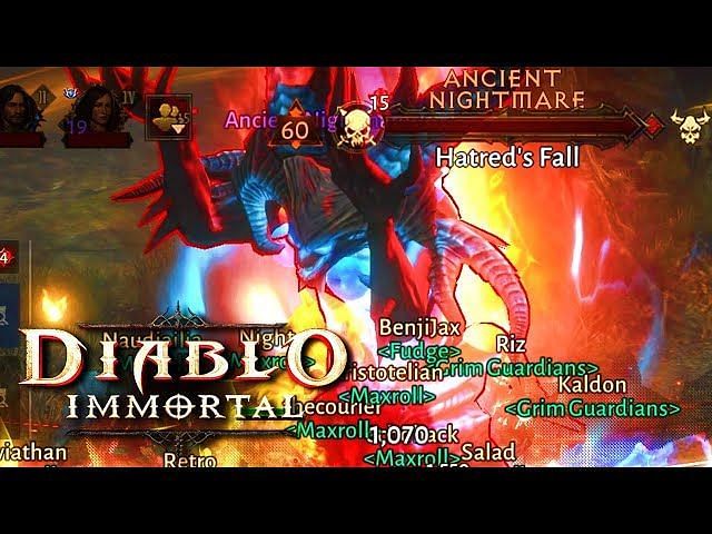 The Ancient Nightmare event in Diablo Immortal: What is it and how to ...