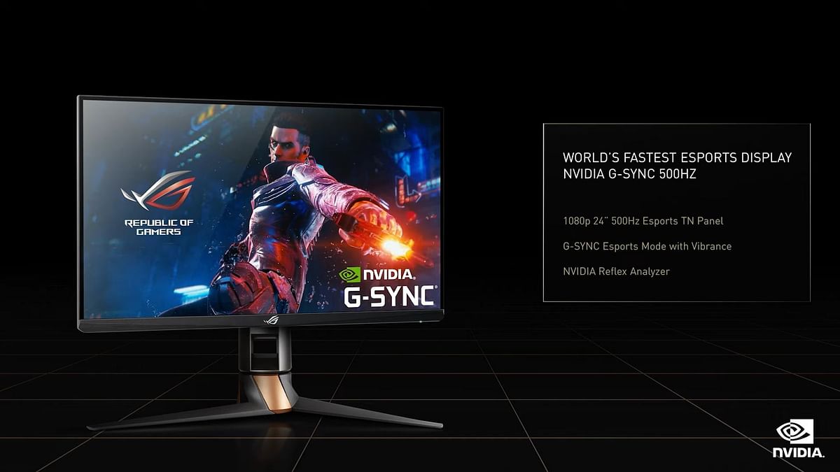 ASUS unveils the world's fastest monitor with a 500Hz refresh rate