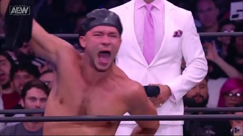 Daniel Garcia squared off against Jon Moxley earlier on AEW Dynamite.