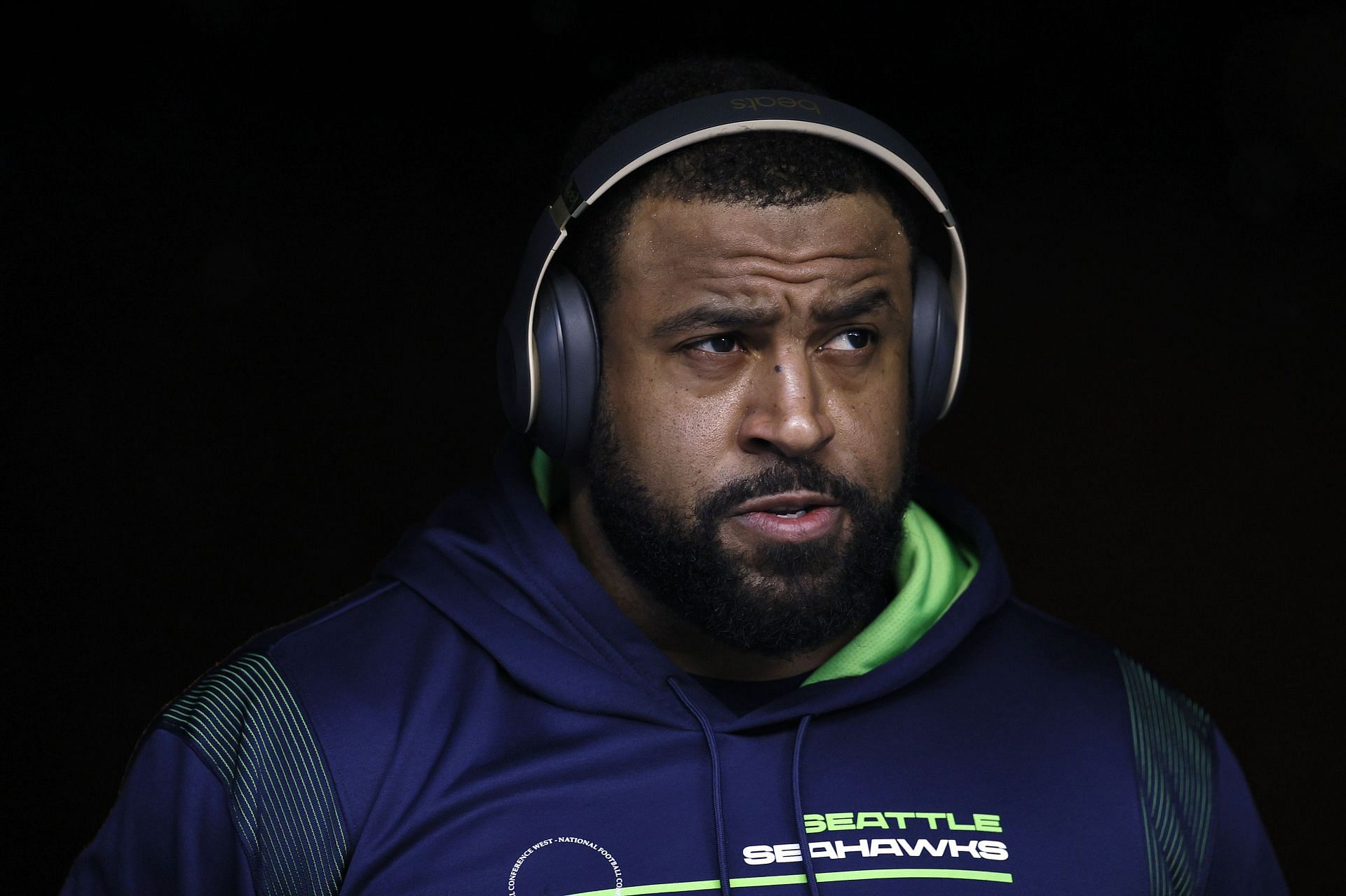 Seattle Seahawks offensive tackle Duane Brown