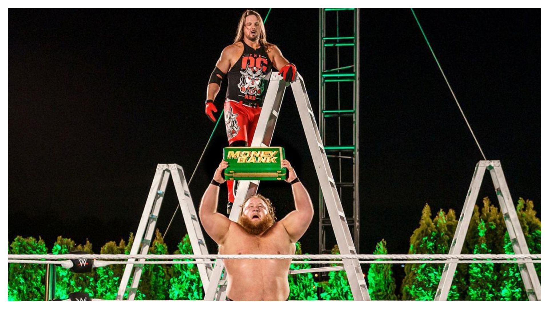 Otis won the 2020 Money In The Bank contract