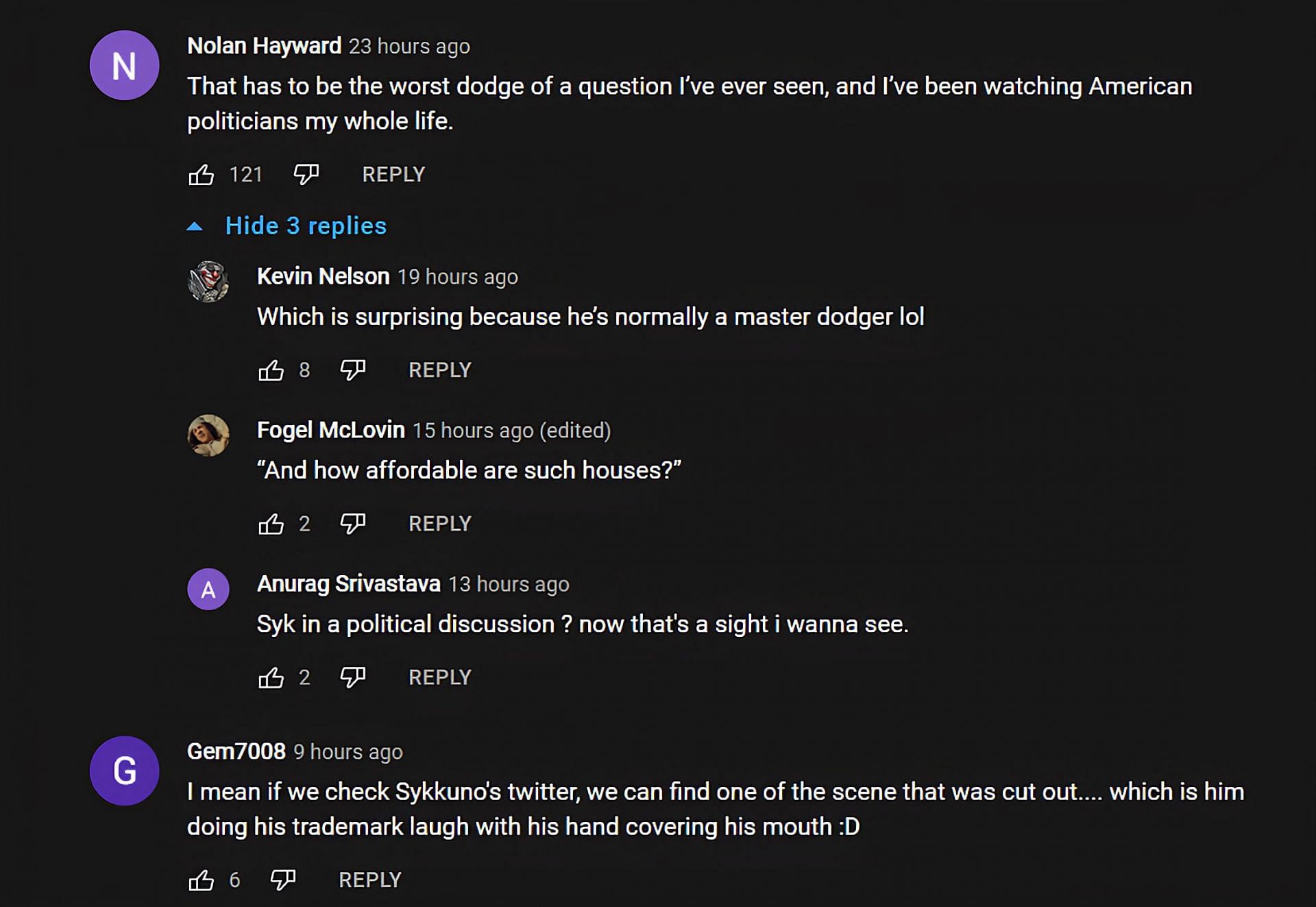 Fans asking about the secret cut (Image via Streamer Moments/YouTube )