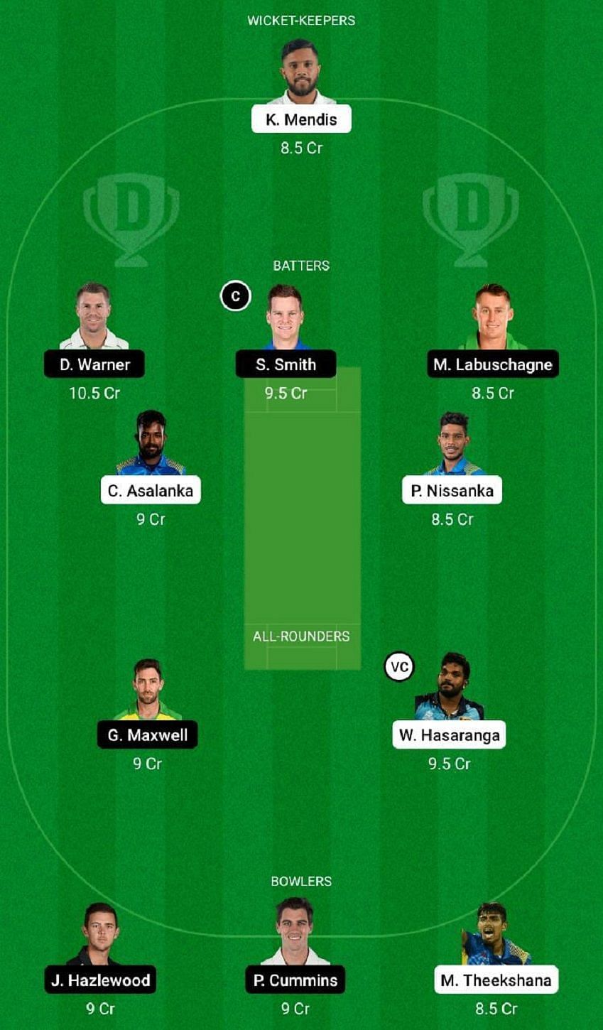 SL vs AUS Dream11 Fantasy Tip #1 - 2nd ODI.